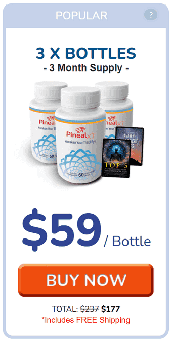 Pineal XT 3 Bottles